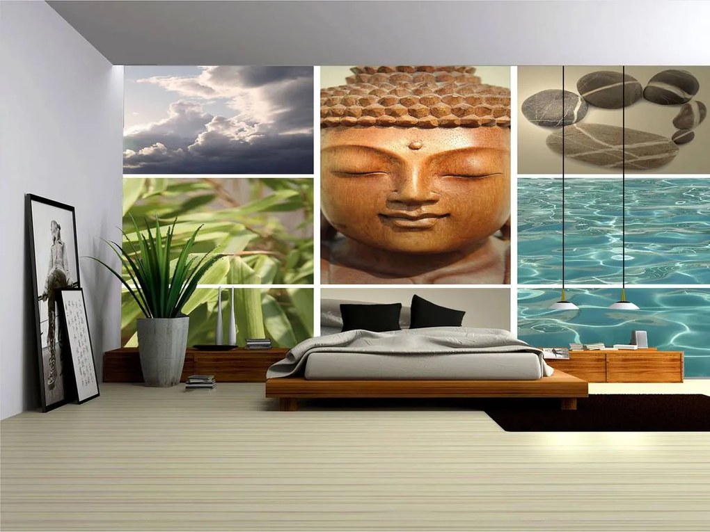 Fototapet - Buddha (254x184 cm)