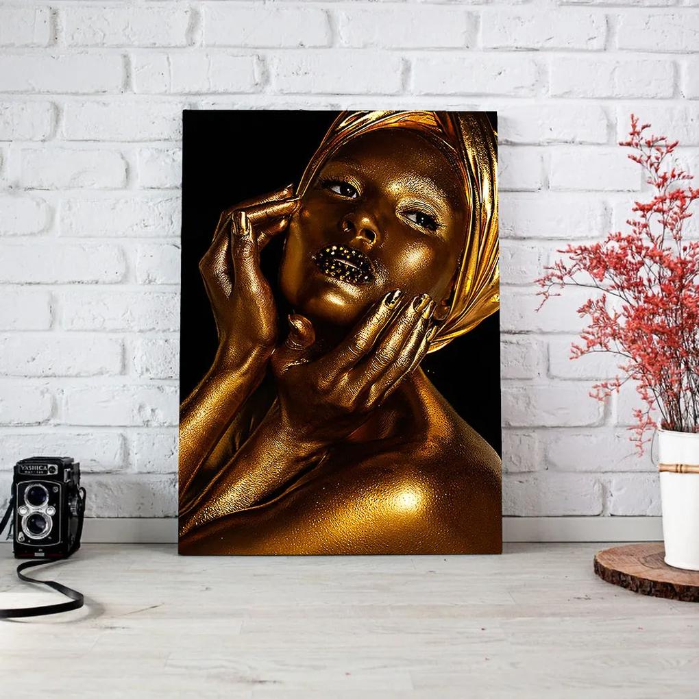 Tablou Canvas - African Gold I 80 x 120 cm