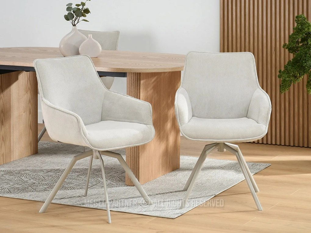 Scaun Liam (bej deschis + bej). Promo -8%. 1111108