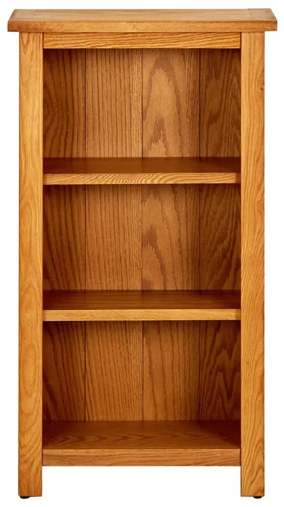 289186 vidaXL Bibliotecă 45x22,5x82 cm, lemn masiv de stejar