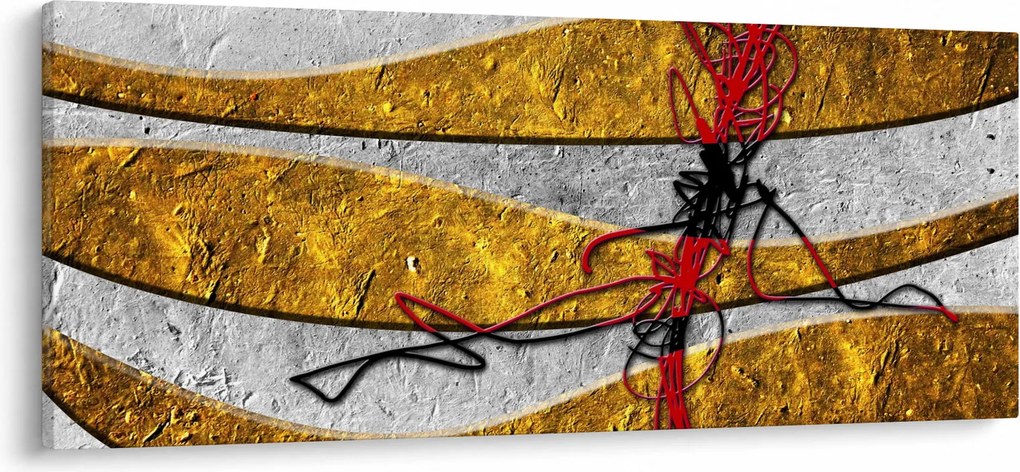 Tablou abstract (120x50 cm)