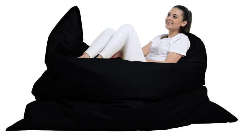 Fotoliu puf de grădină negru Giant - Floriane Garden