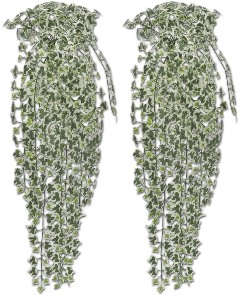 Tufiș de iederă artificială, 2 buc., pestriță, 90 cm
