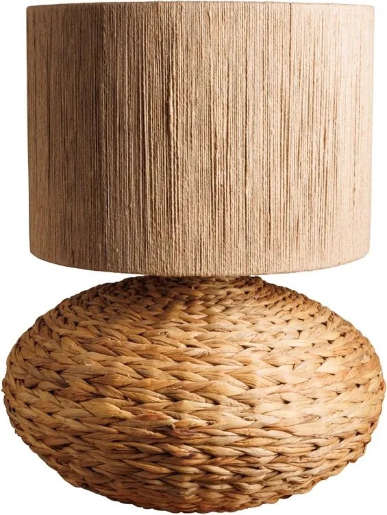 Lampa de masa cu abajur din iuta, Nataia