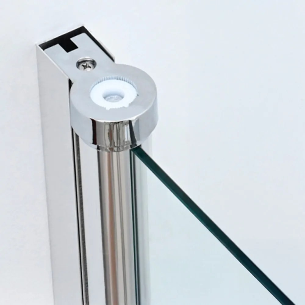 Solo New 80x195 cm ușă de duș cu sticlă securizată de 6 mm