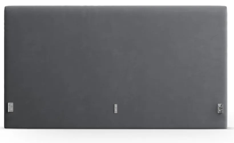 Tăblie de pat gri tapițată 170,5x100 cm Remo – Micadoni