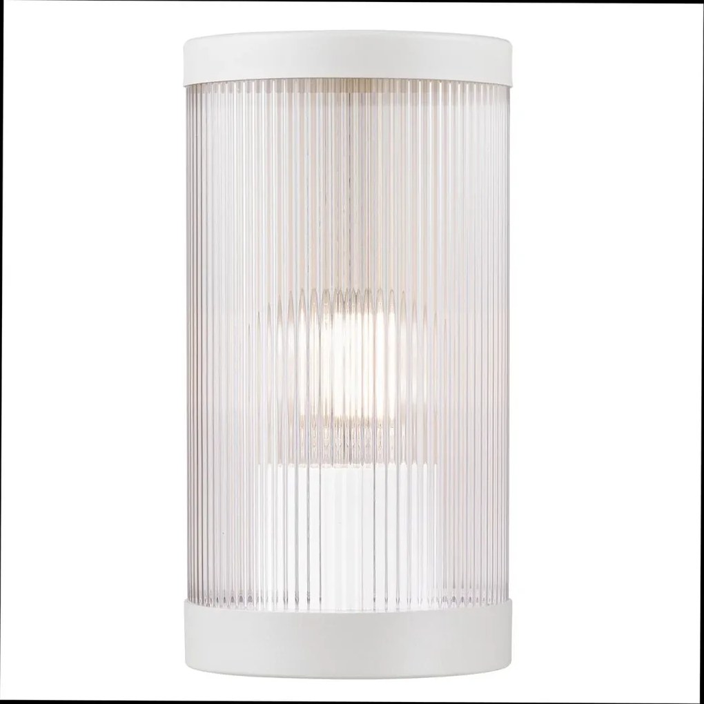Aplica de perete pentru iluminat exterior IP54 Coupar alb