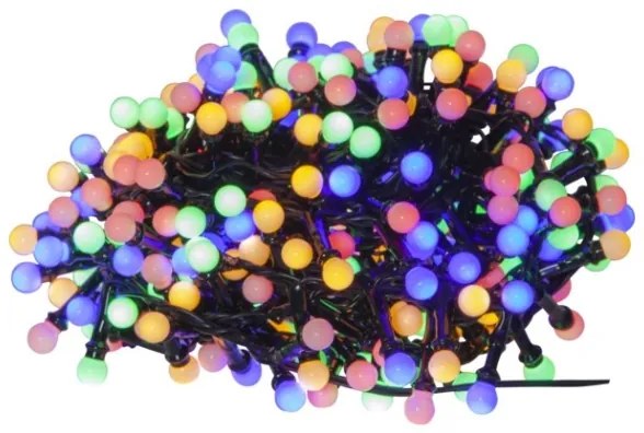 Eglo -LED Ghirlandă exterioară de Crăciun BERRY MINI 300xLED/8 funcții 11m IP44 multicolor