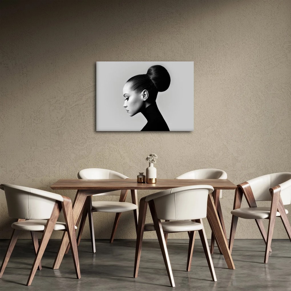 Tablou - Profilui femeii frumoase (70x50 cm)