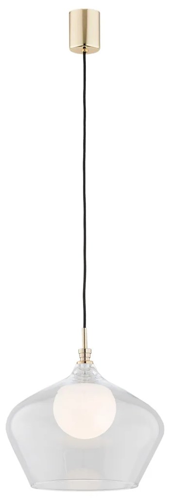 Lustra / Pendul modern design scandinav IRUN 30cm transparent