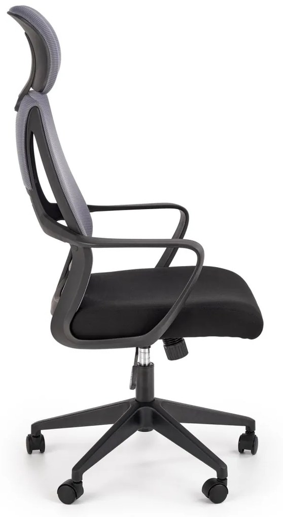 Scaun de birou Valdez gri/negru
