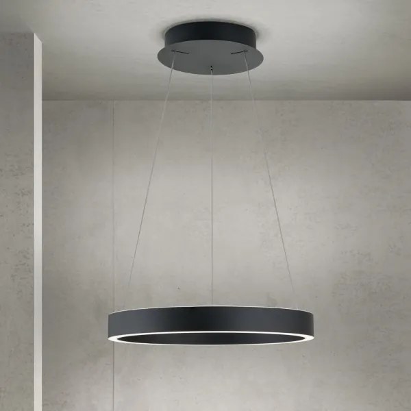Orion - Lampă suspendată LED dimabilă pe cablu KOLK LED/40W/230V 2700/3000/4000K Ø 40 cm neagră