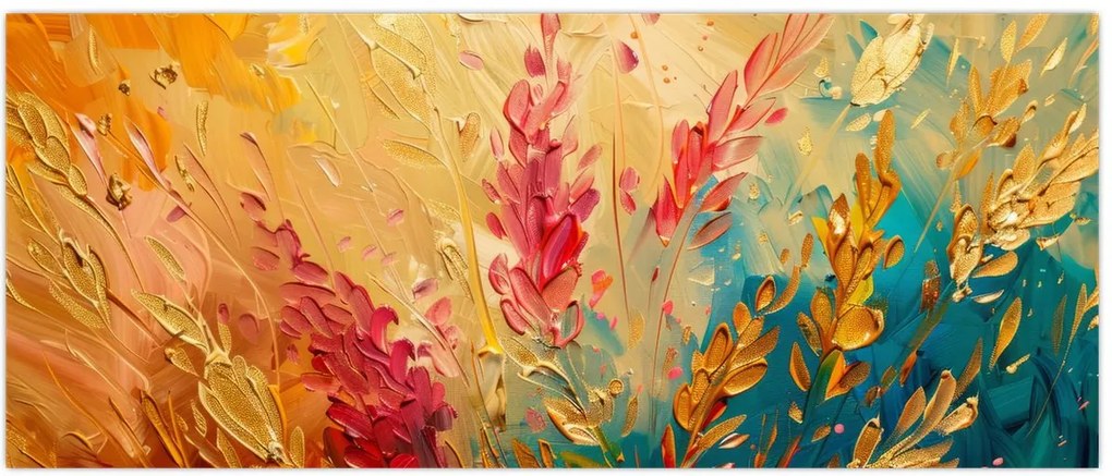Tablou - Vopsirea câmpului (120x50 cm)