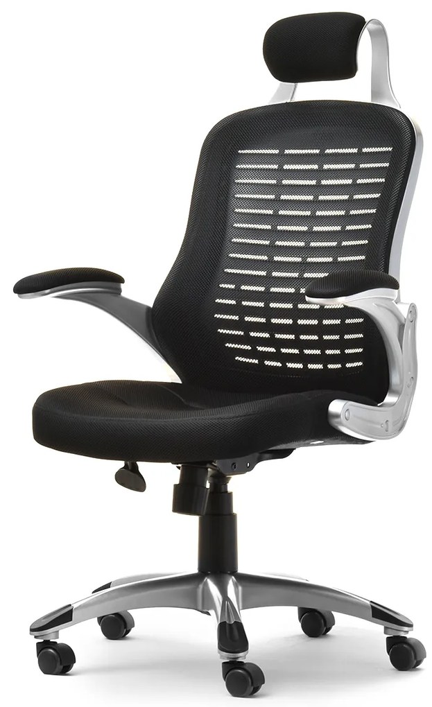 Fotoliu Lumpo (negru + striebro). Promo -7%. 1109953
