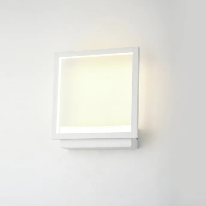 Aplica de perete LED design modern Opera alba ZZ AZ3142