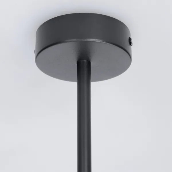 Brilagi - Lustră LED RGBW reglabilă pe tijă BRANCH 2xGU10/6,5W/230V neagră
