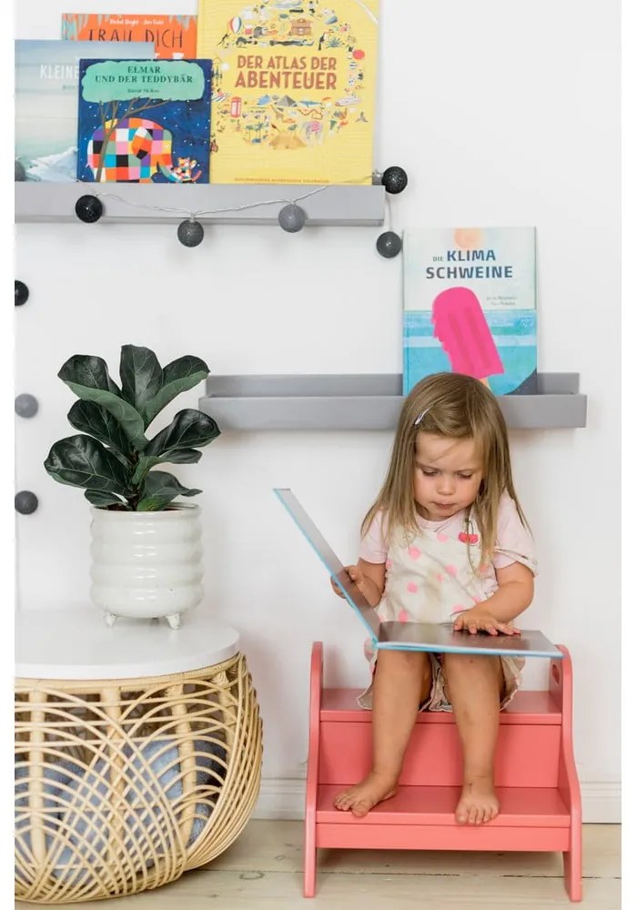 Treaptă înălțătoare roșu-deschis Dusky Pink – Kindsgut
