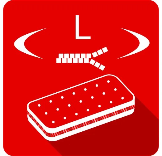 Saltea din spumă 140x200cm Kikki . 1122372