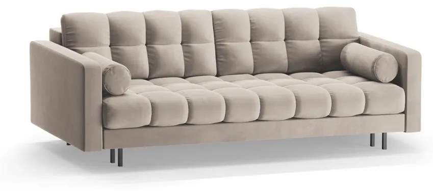 Canapea extensibila Bali 3 locuri catifea L222 cm
