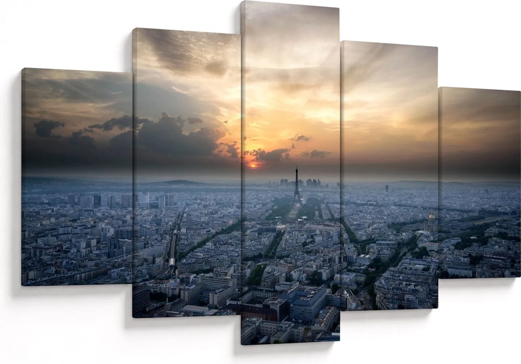 Tabloul - Paris din înâlțime (150x105 cm)