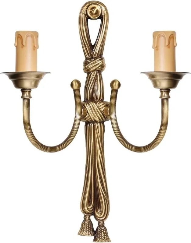 Aplica de perete stil Art Nouveau Drapery 2L