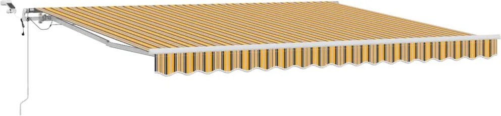 vidaXL Cortina Retractabilă Multicolour 400 × 350 cm