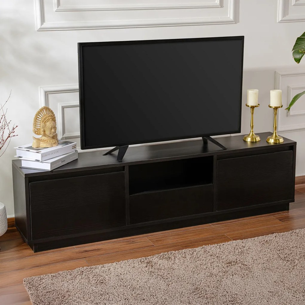 Masă TV Vanguard Wood Negru