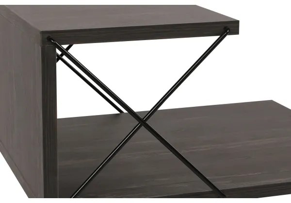 Noptieră CROSS 55x50 cm maro