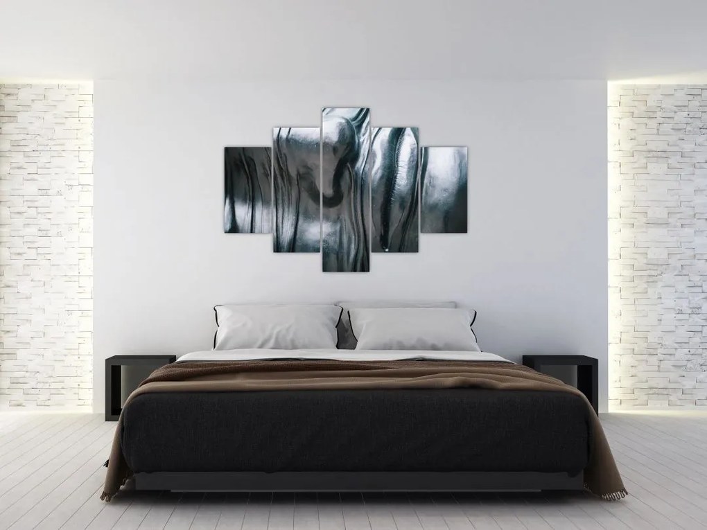 Tablou - Fața din oțel (150x105 cm)