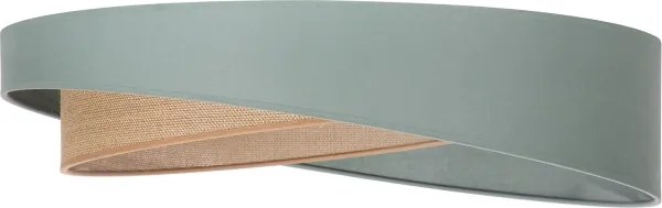 BRILAGI-LED Plafonieră VELVET TWIST LED/24W/230V 4000K Ø 55 cm verde/bej.