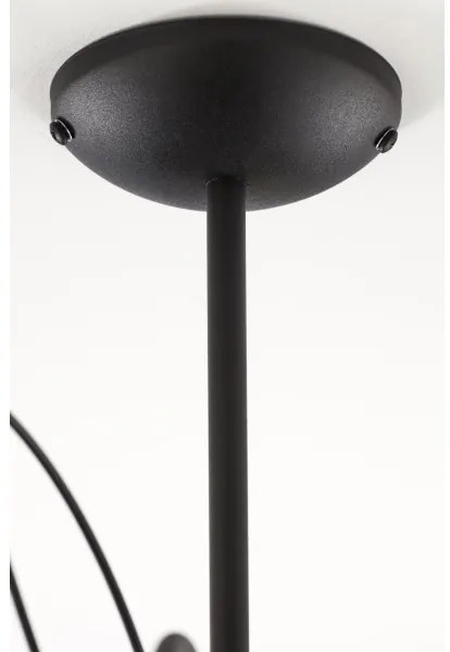 Jupiter 2056 - Candelabru GLORIOSA pe tijă 10xG9/14W/230V, negru