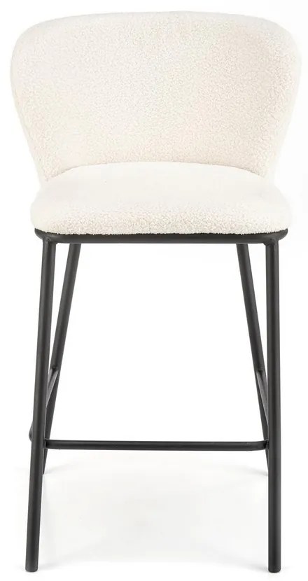 Scaun de bar Bergman, crem