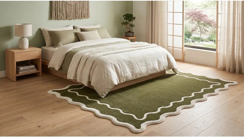 Covor verde închis 160x230 cm Dolce – ESTE