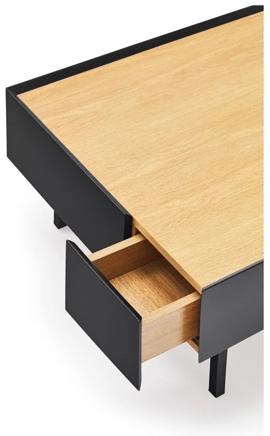 Măsuță de cafea Teulat Arista, negru