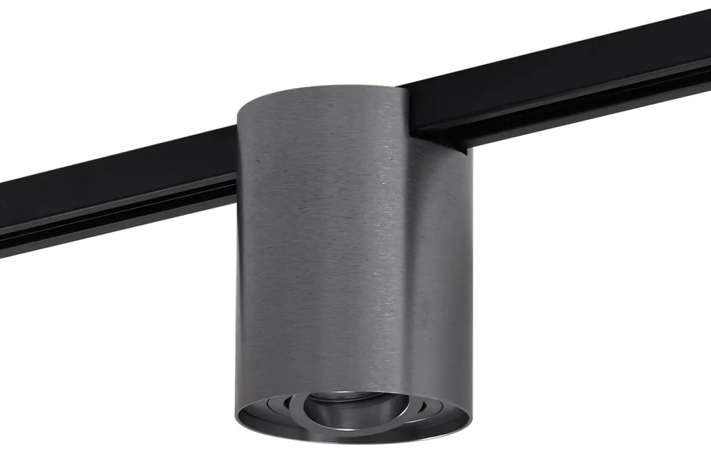 Spot modern cu șină monofazat, culoare gunmetal - Iconic Rondoo Up