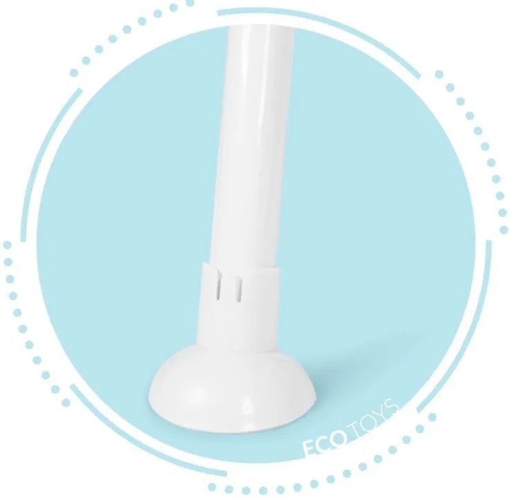 Scaun înalt pliabil 3 în 1 roz