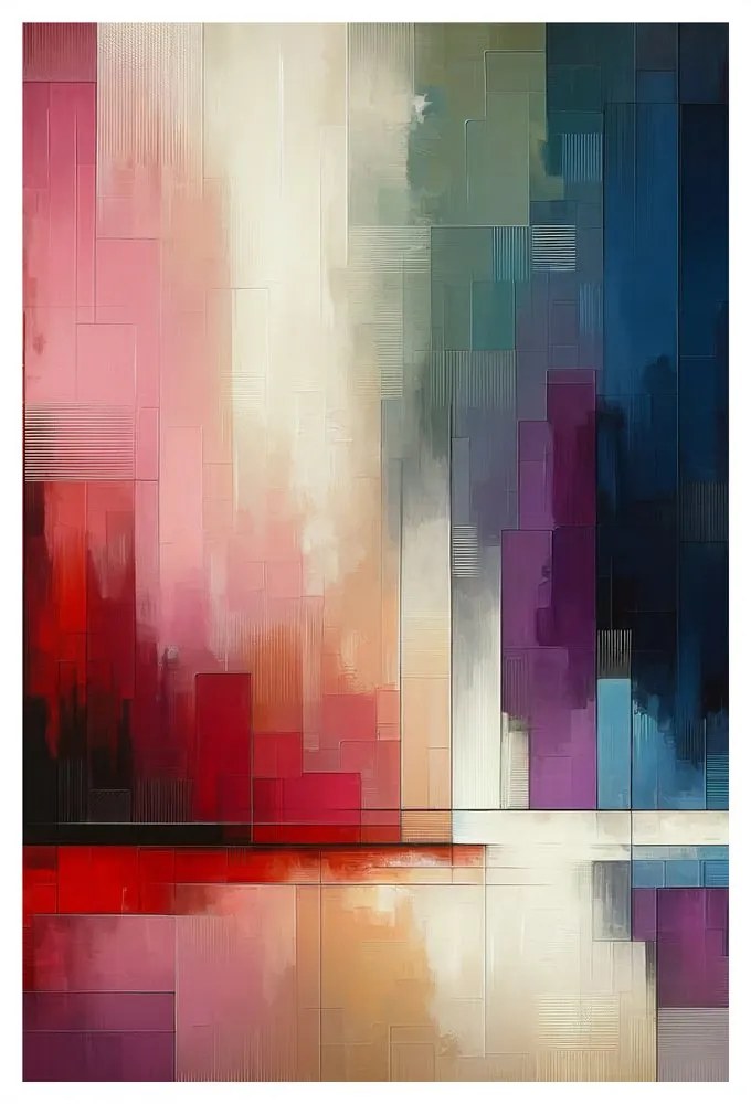 Tablou vis urban abstract