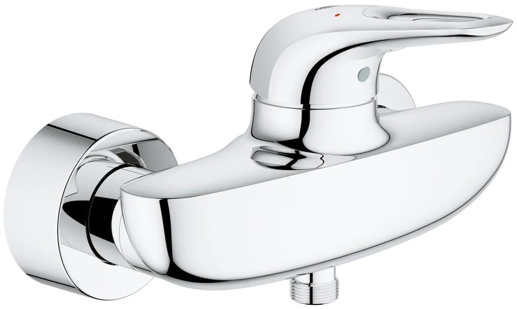 Grohe Eurostyle New baterie de duș perete StarLight Chrome 33590003