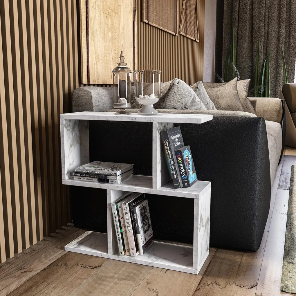 Masă de cafea Life White Marble