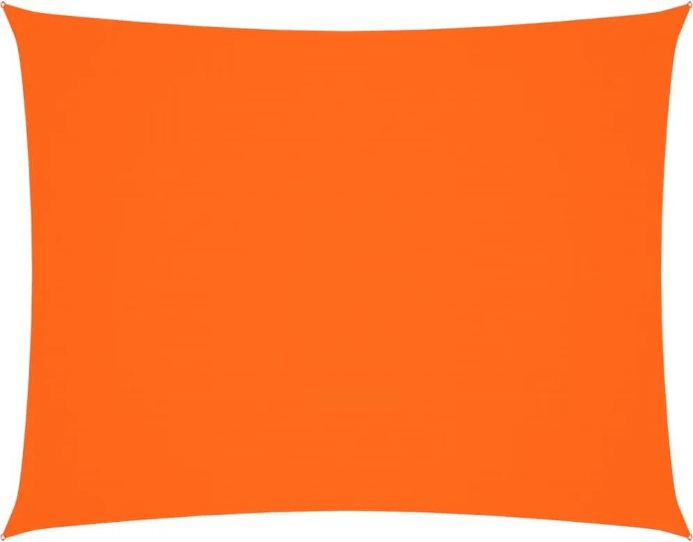 vidaXL Parasolar portocaliu 3,5x4,5 m țesătură oxford dreptunghiular