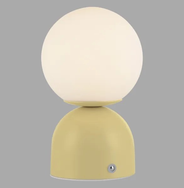 Schöner Wohnen 19218-81 - Lampă de masă LED RUDI, reglabilă, LED/1,2W/5V, galbenă