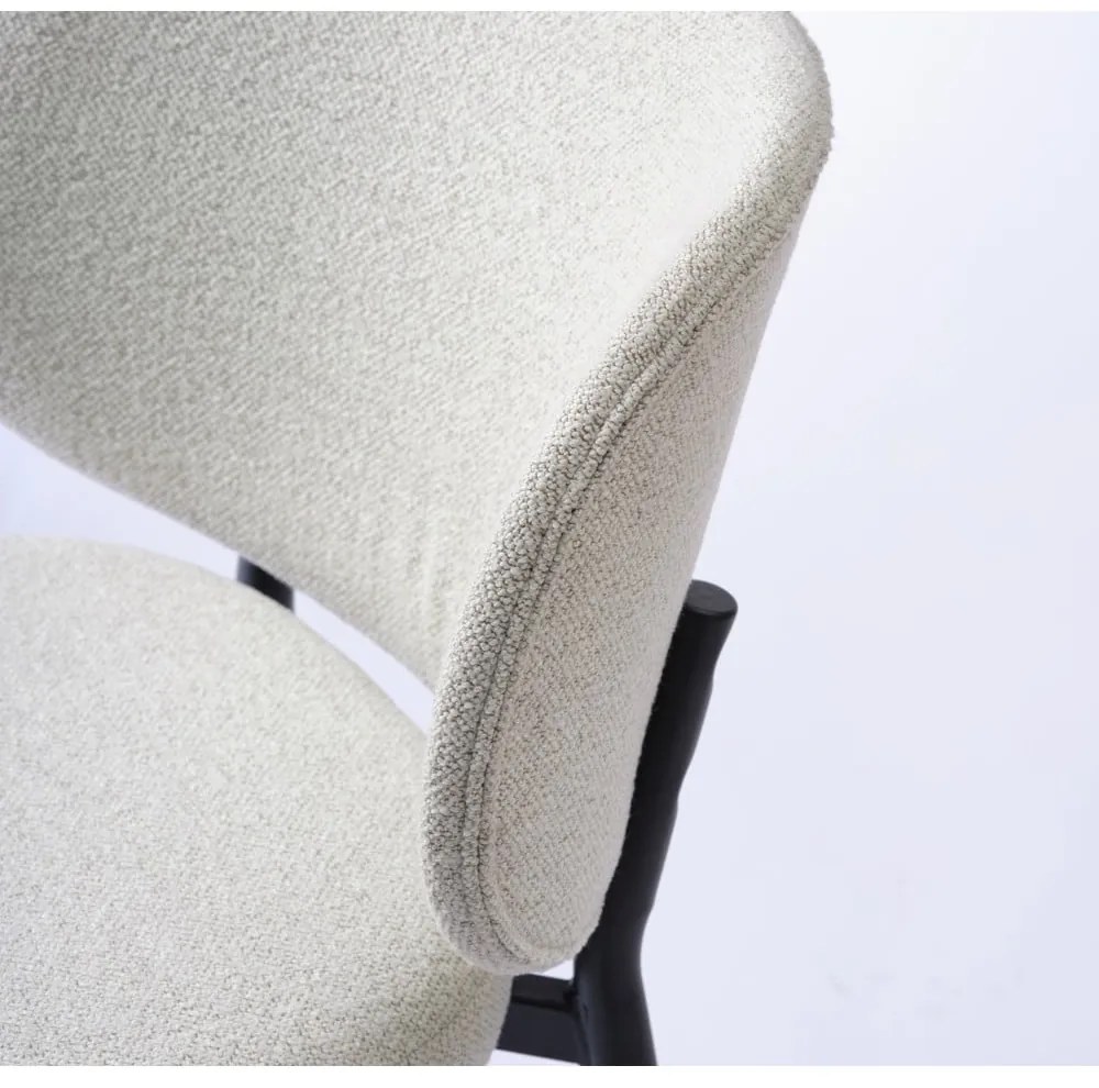 Scaune de dining albe 2 buc. Swan – Unique Furniture