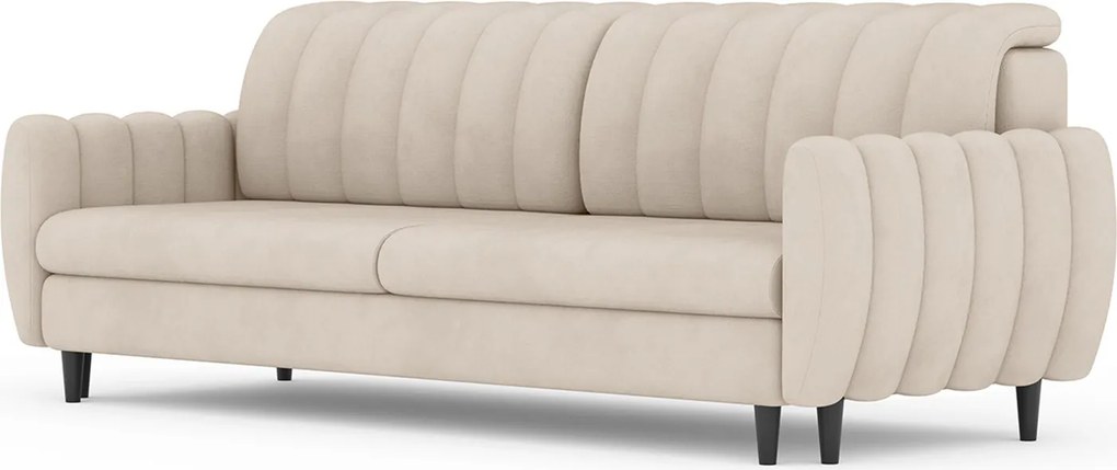 Canapea lemn masiv extensibilă Ten 223×97 cm