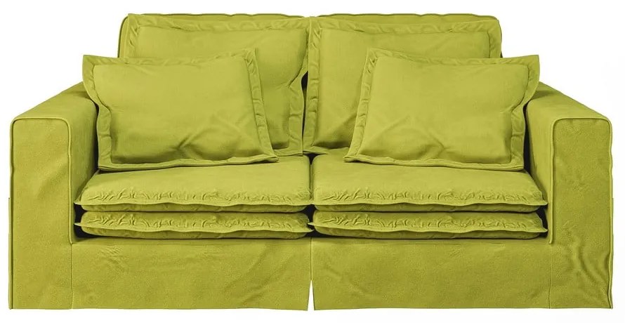 Canapea verde-deschis 196 cm Nora – Ropez