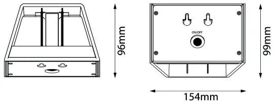 Corp de iluminat LED solar SOLAR LED/6W/3,2V 3000K IP54 Globo 36495