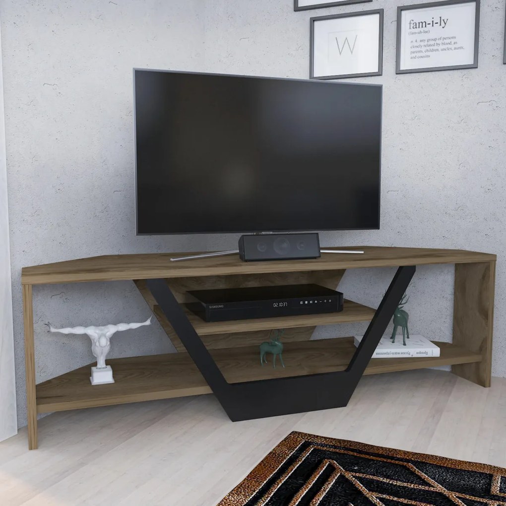 Masă TV Sares Oud Oak