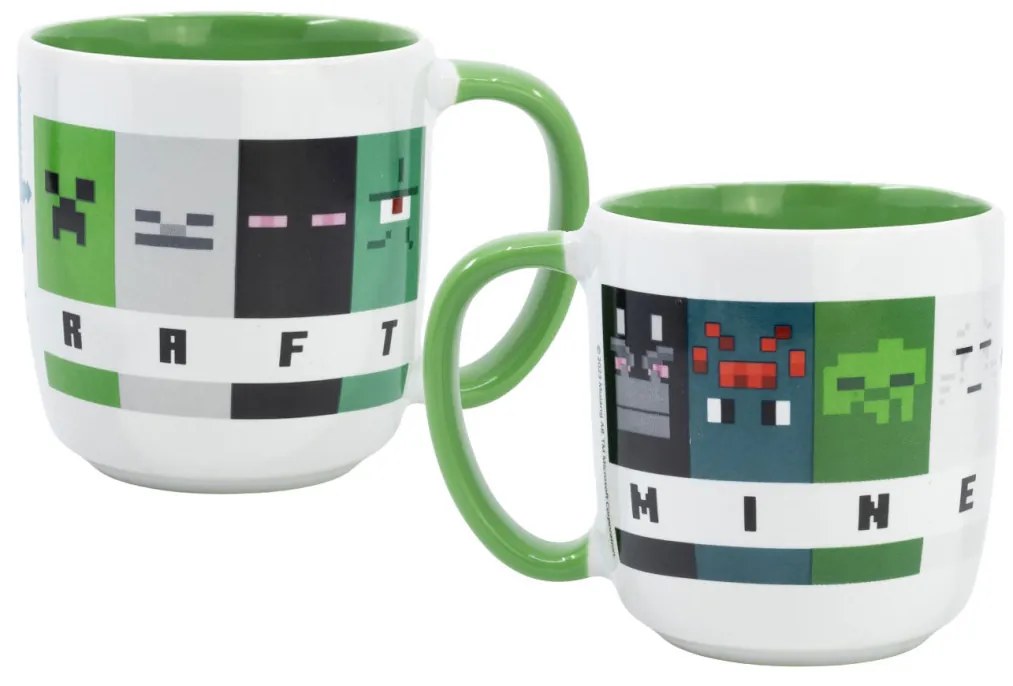 Minecraft Elite cană de porțelan 380 ml (13 oz) în cutie cadou