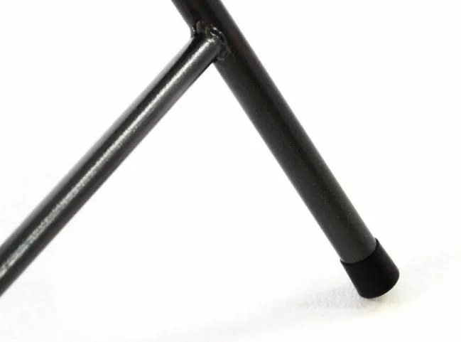 Masă de bar de grădină rotundă - aspect rattan 110 cm -negru