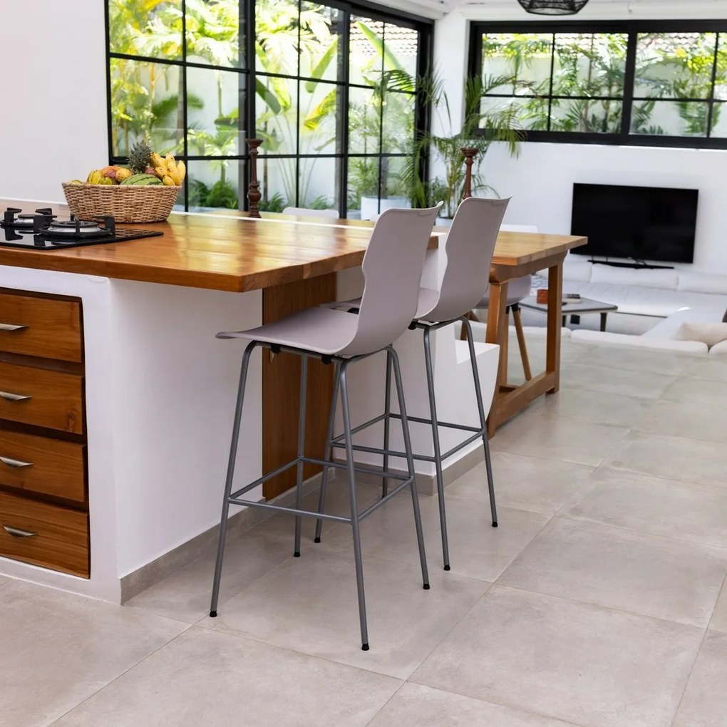 Scaun de bar Duo Stone 48 x 51,8 x 116 cm