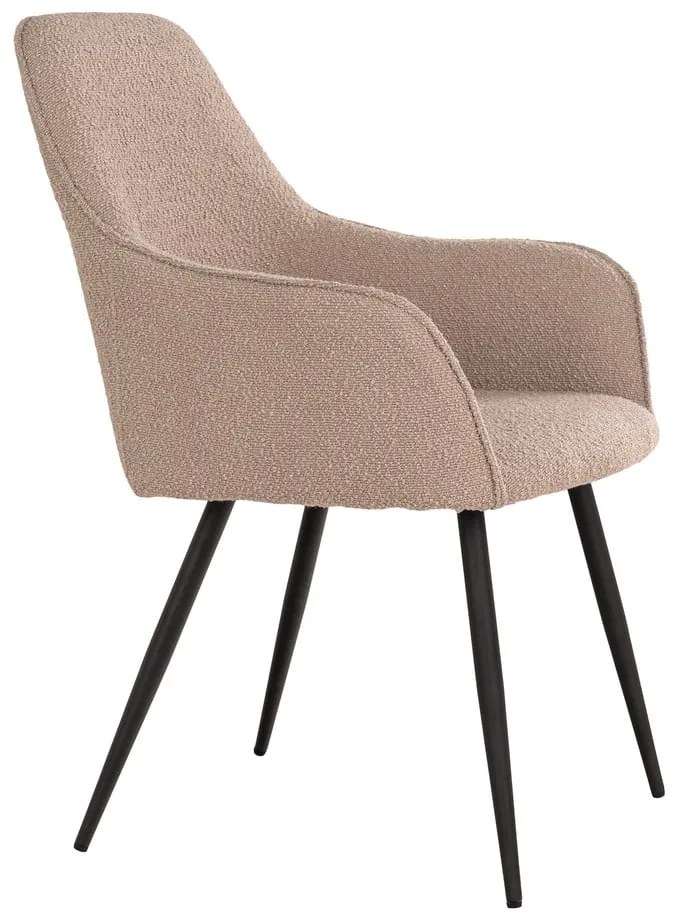 Scaune de dining bej 2 buc. Harbo – House Nordic